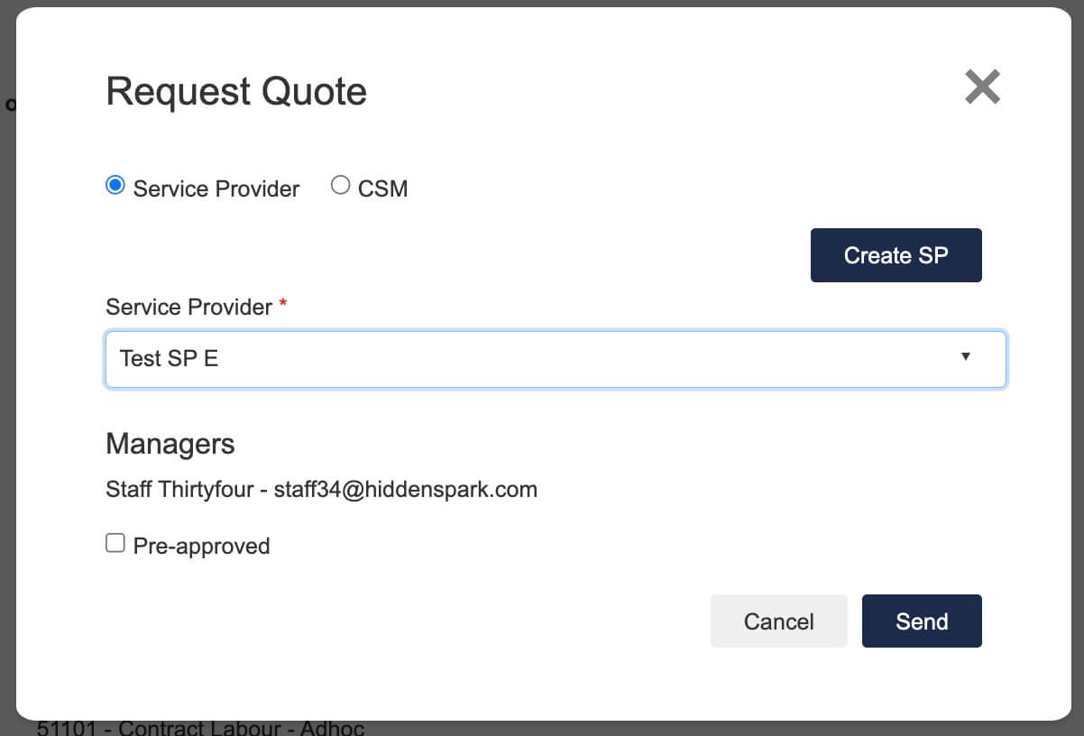 request quote