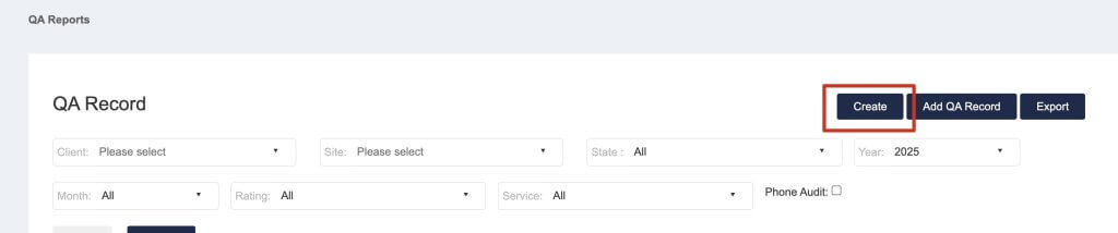 create QA