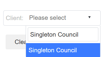 ChecklistSelectClient