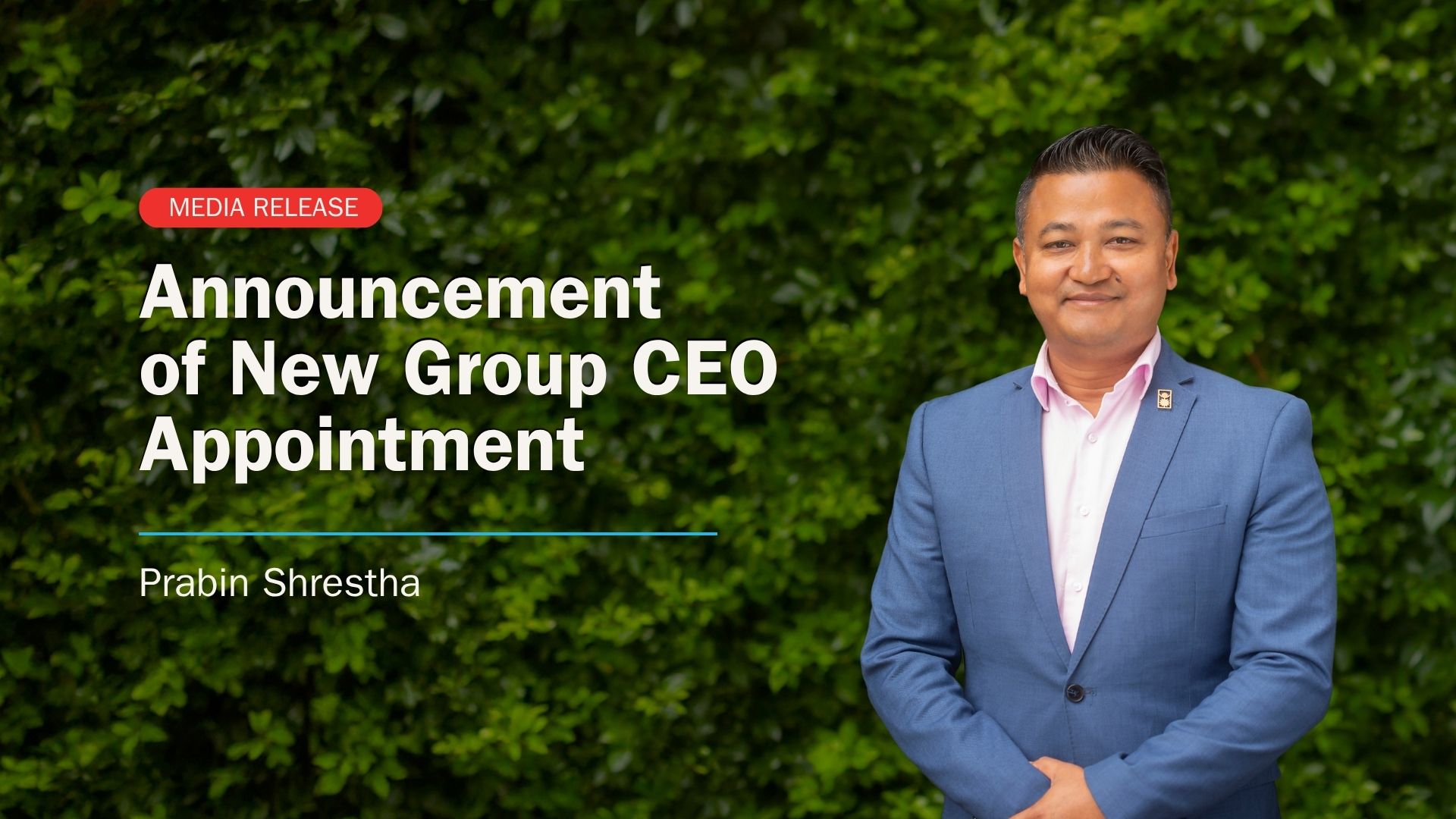 Prabin CEO Media Release